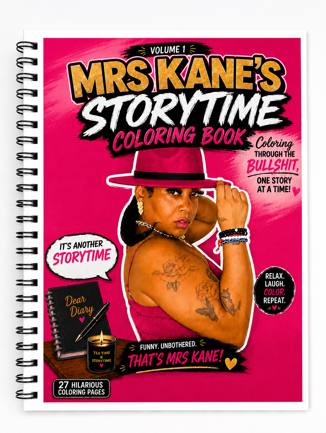 Mrs. Kane’s Storytime Coloring Book