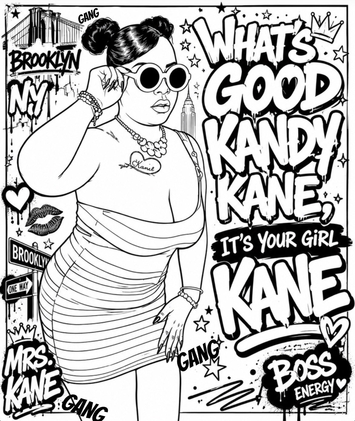 Mrs. Kane’s Storytime Coloring Book